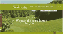 Desktop Screenshot of hochlackenhof.at
